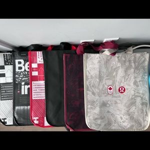 SOLD! LULULEMON REUSABLE SHOP LARGE SHOP BAG